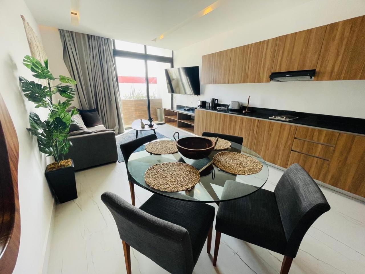 Big, Modern And Beautiful Beach Apartament 1Br Ocean View Playa del Carmen Exteriér fotografie